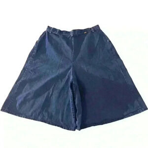 Vintage Levi’s Orange Tab Wide Leg Pants Raver Denim Culottes Rare 70s 31” Waist